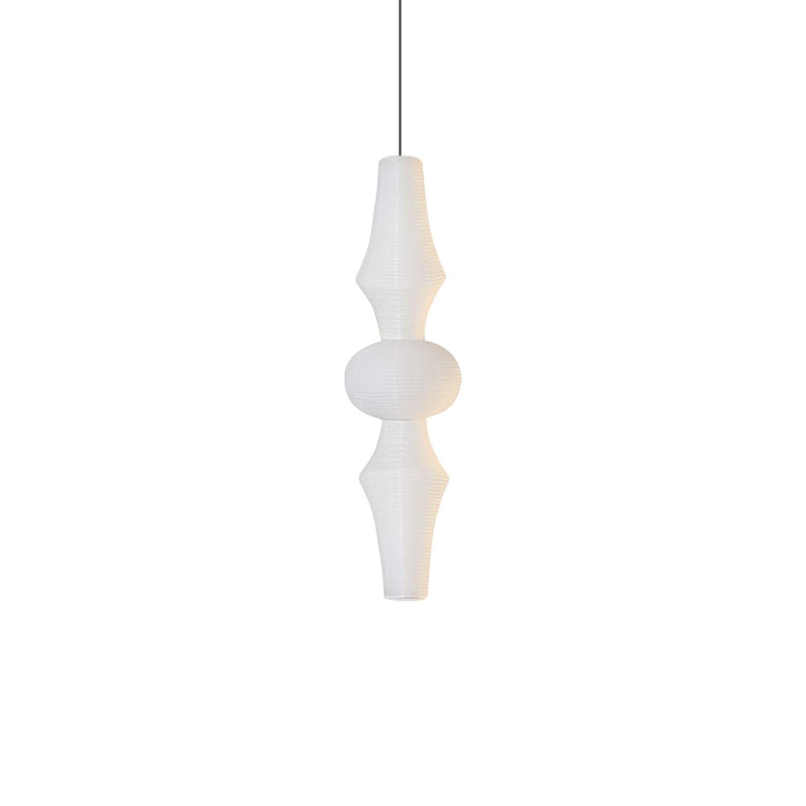 Lustra Pendant Light Washi Paper E for Living Room-Neutral Decor