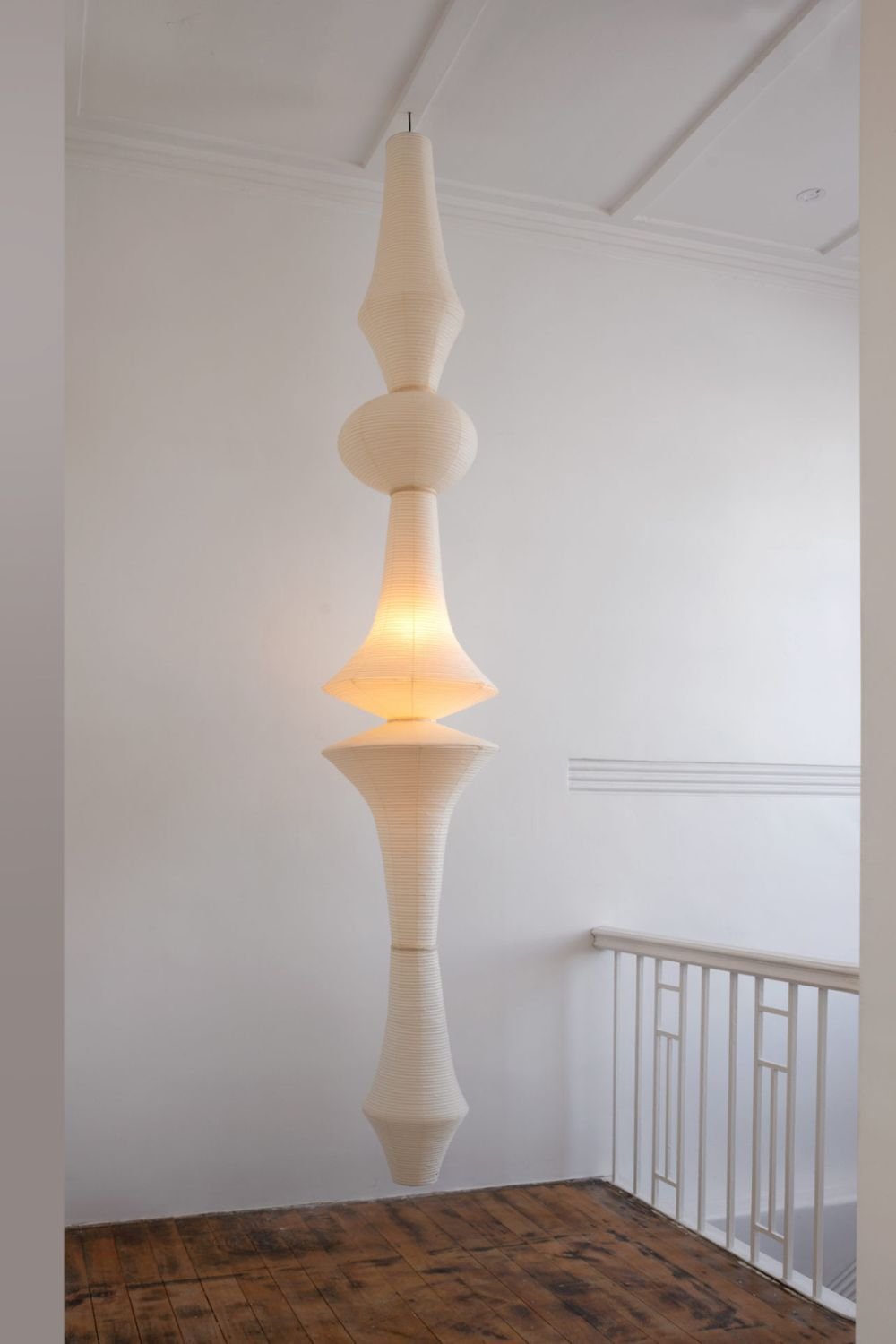 Berion Paper Artistic Pendant Light-Neutral Decor