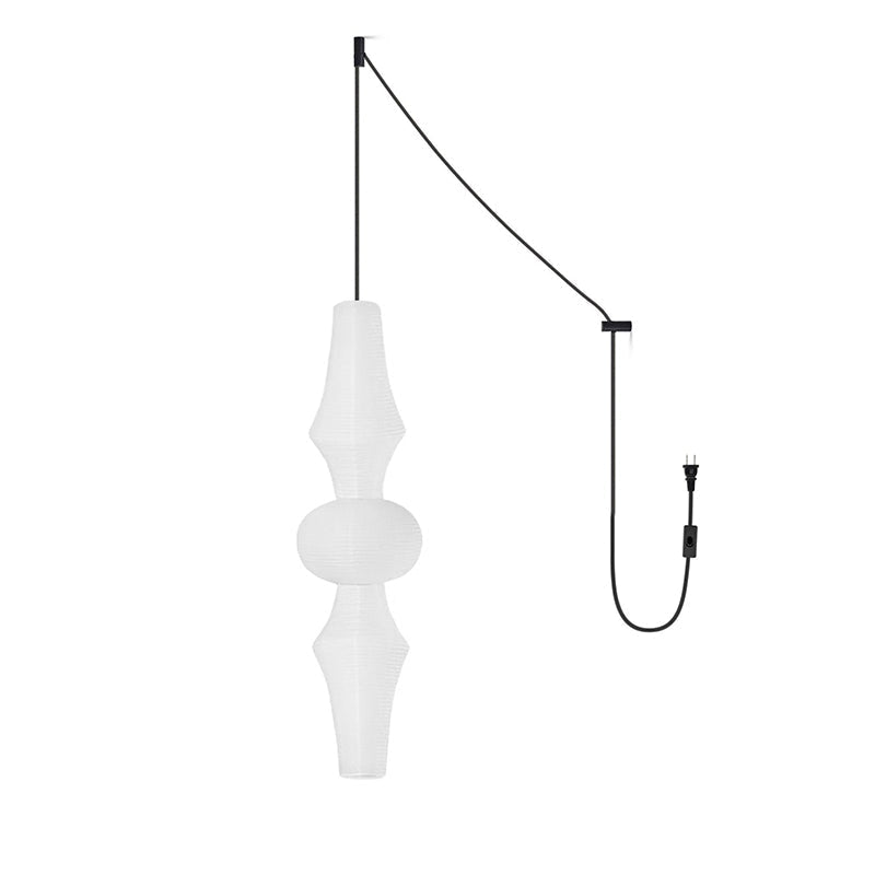 Another angle of the 3-head pendant cluster.