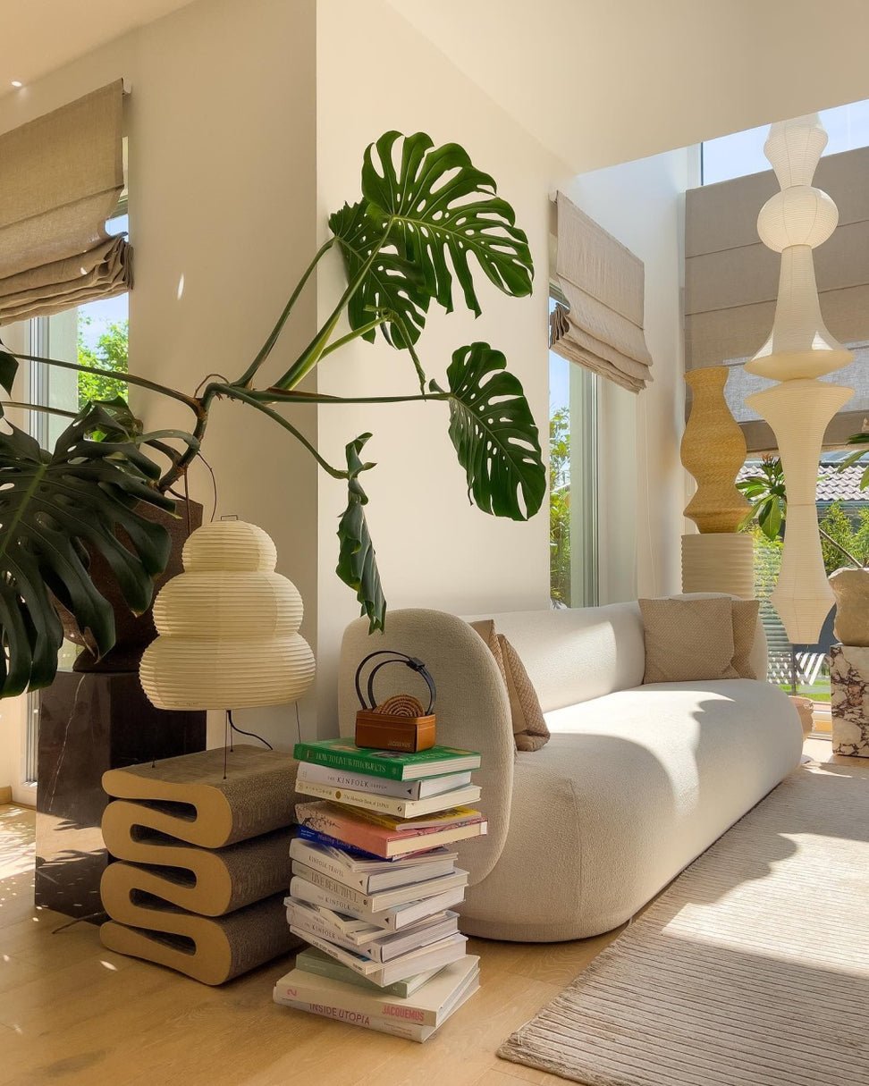 Berion Paper Artistic Pendant Light-Neutral Decor