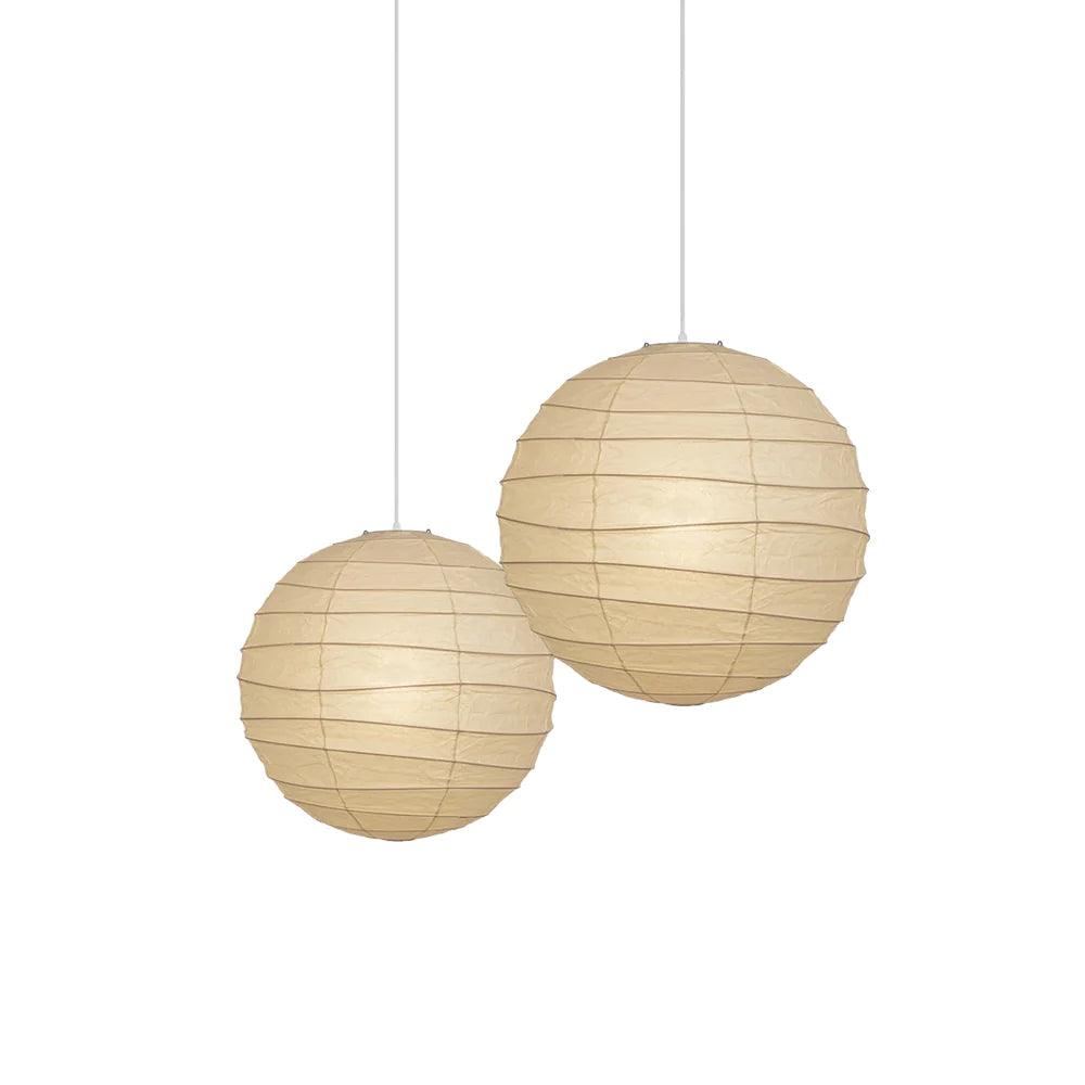 Arlo Paper Vintage Pendant Lamp-Neutral Decor