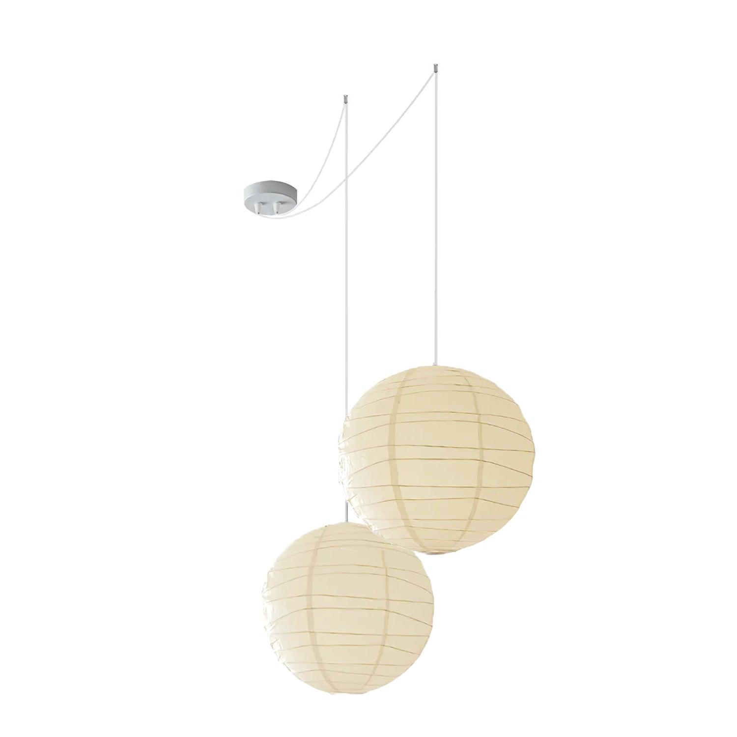 Arlo Paper Vintage Pendant Lamp-Neutral Decor