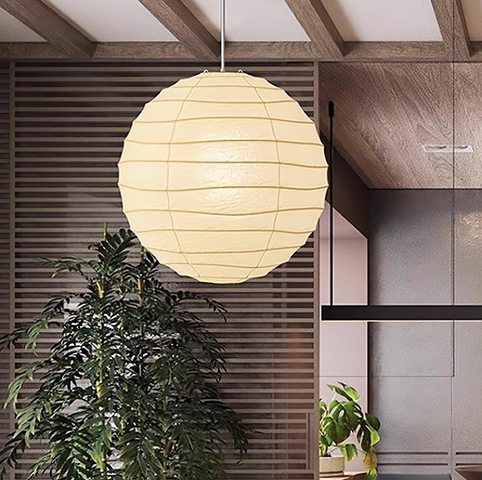Arlo Paper Vintage Pendant Lamp-Neutral Decor