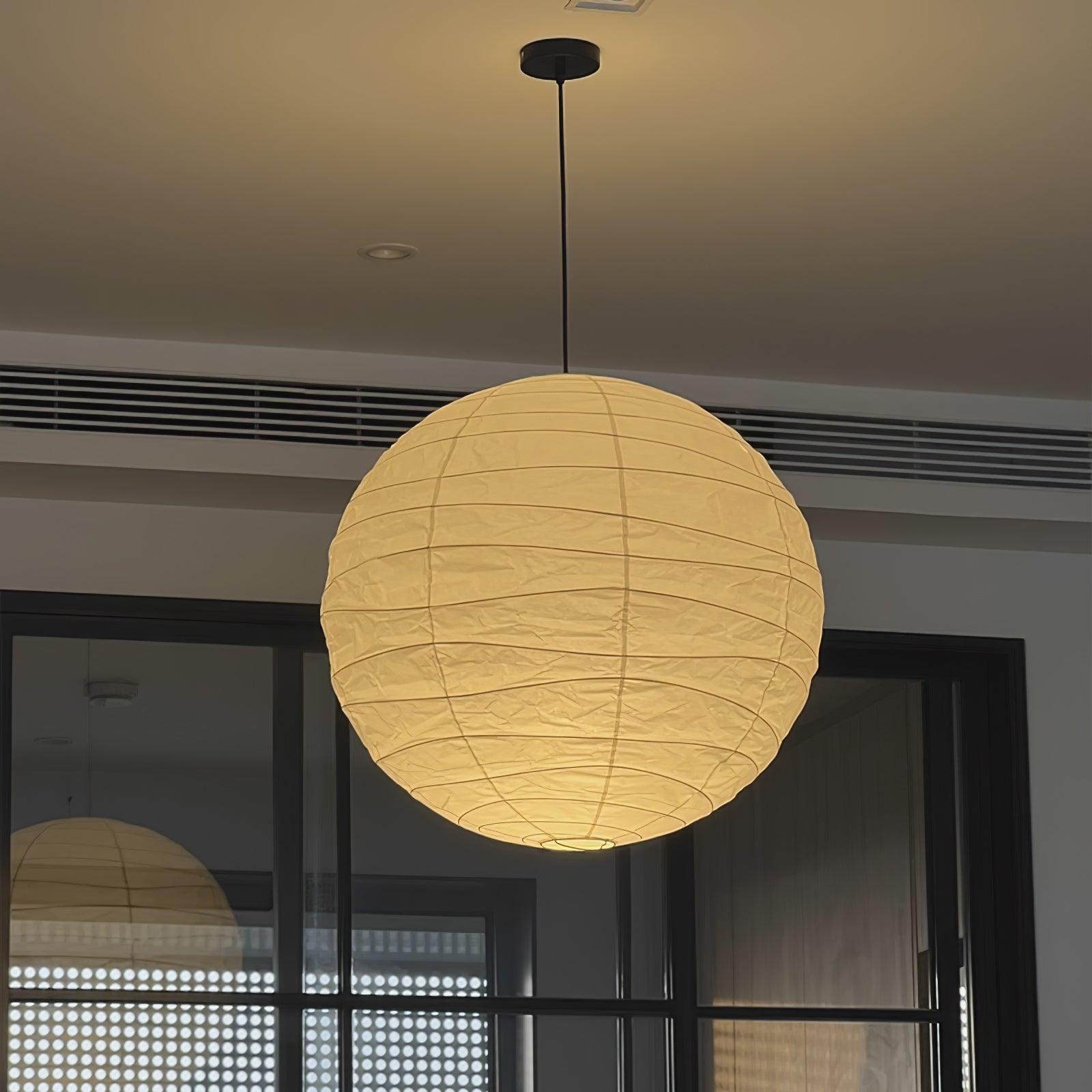 Arlo Paper Vintage Pendant Lamp-Neutral Decor