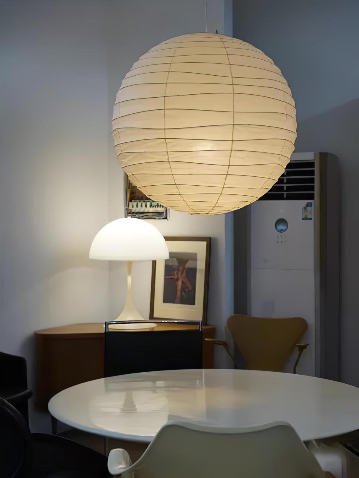 Arlo Paper Vintage Pendant Lamp-Neutral Decor