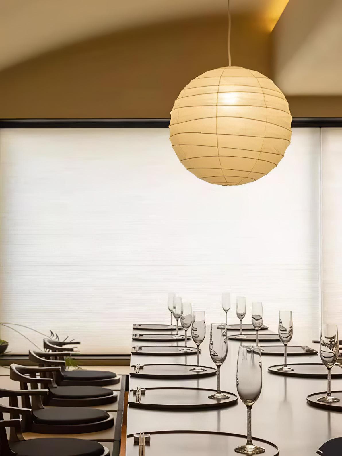 Arlo Paper Vintage Pendant Lamp-Neutral Decor