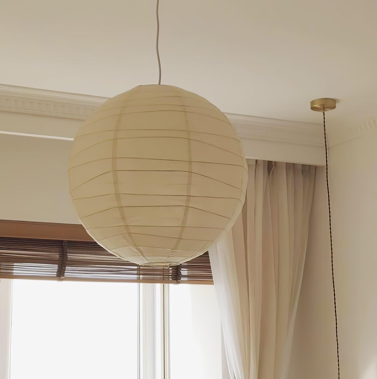Nolden Paper Pendant Lamp-Neutral Decor