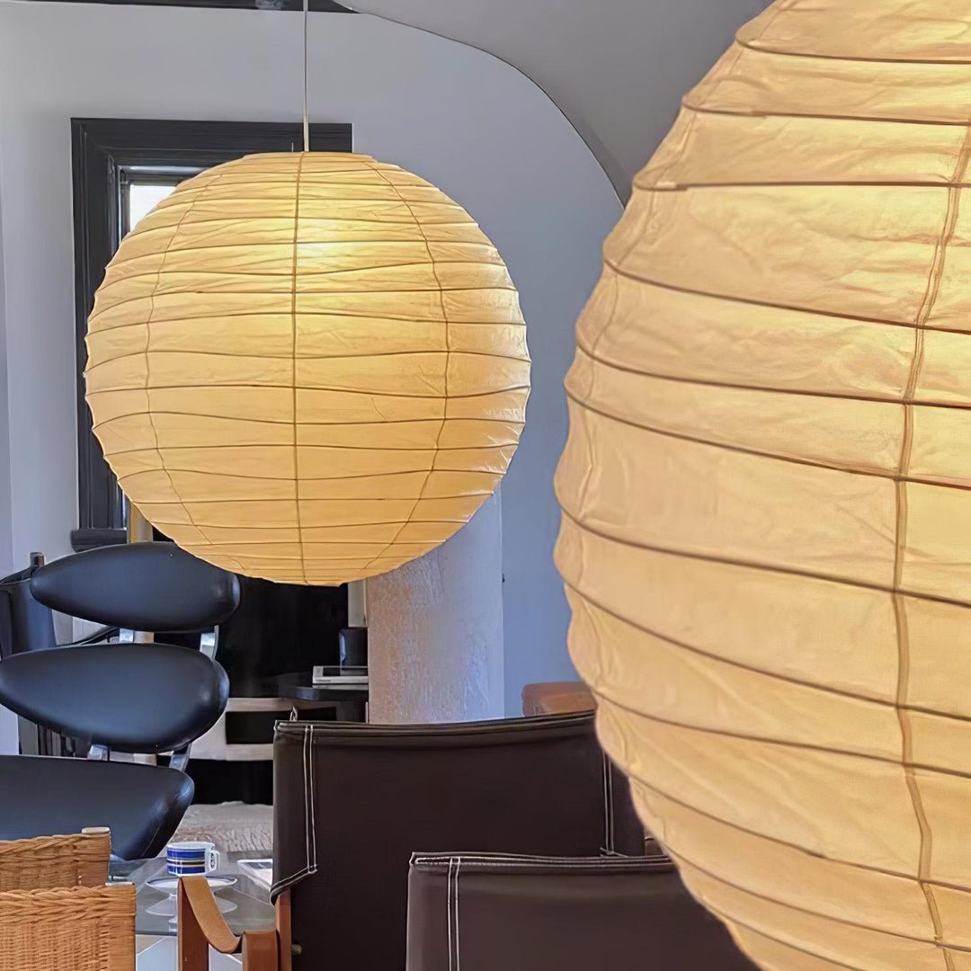 Nolden Paper Pendant Lamp-Neutral Decor
