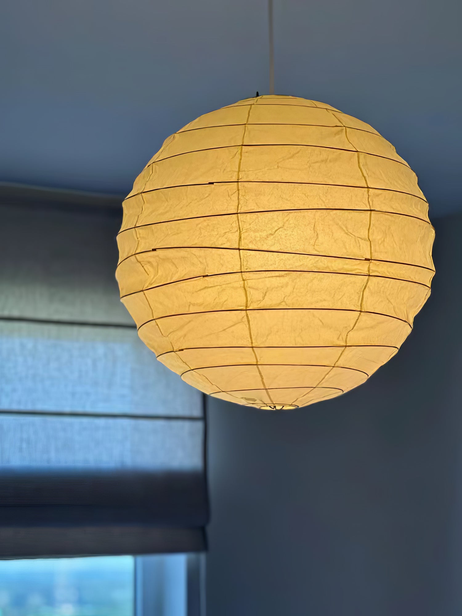 Nolden Paper Pendant Lamp-Neutral Decor