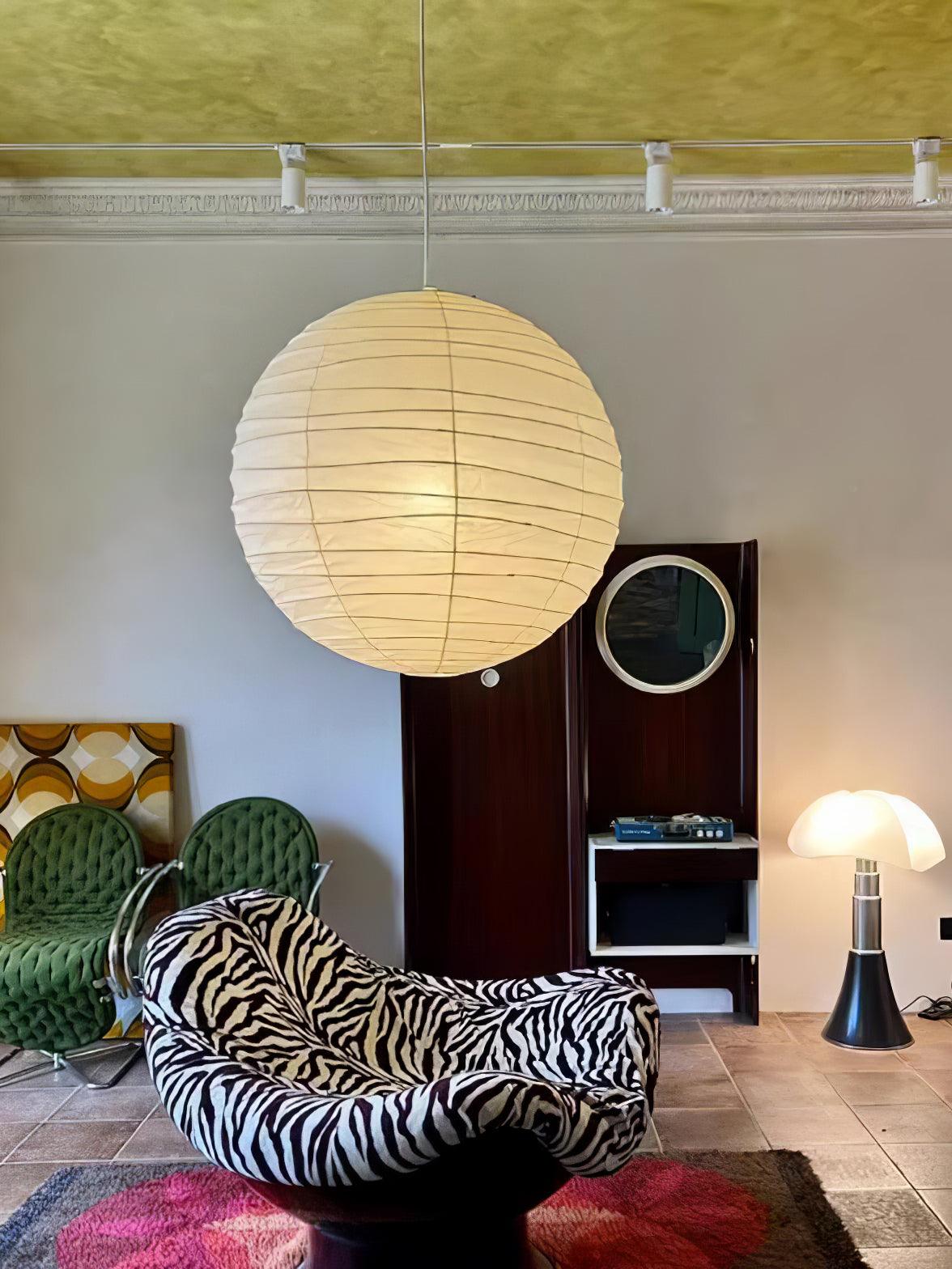 Nolden Paper Pendant Lamp-Neutral Decor