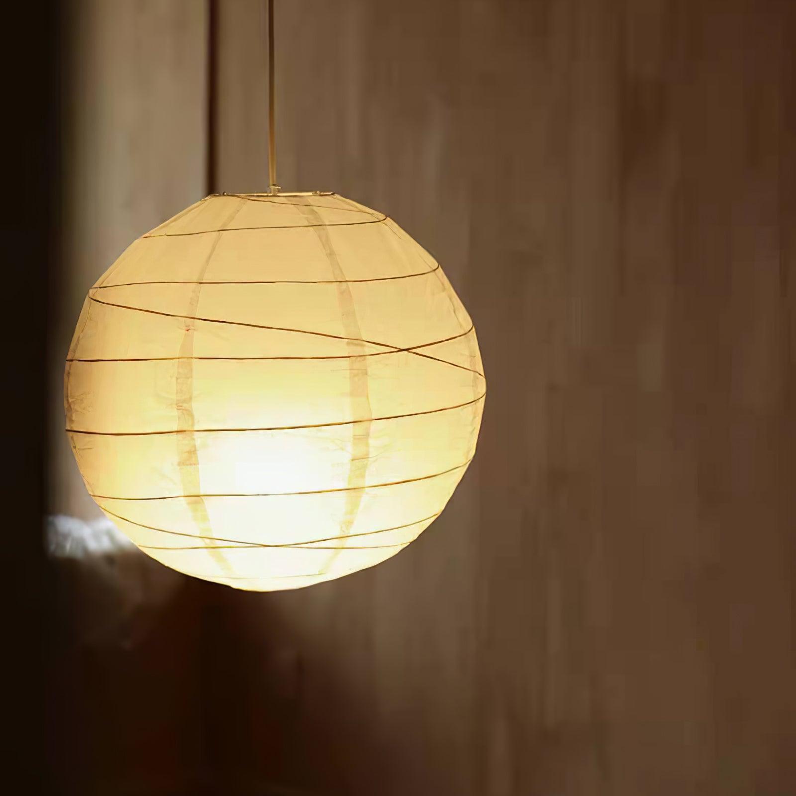 Nolden Paper Pendant Lamp-Neutral Decor