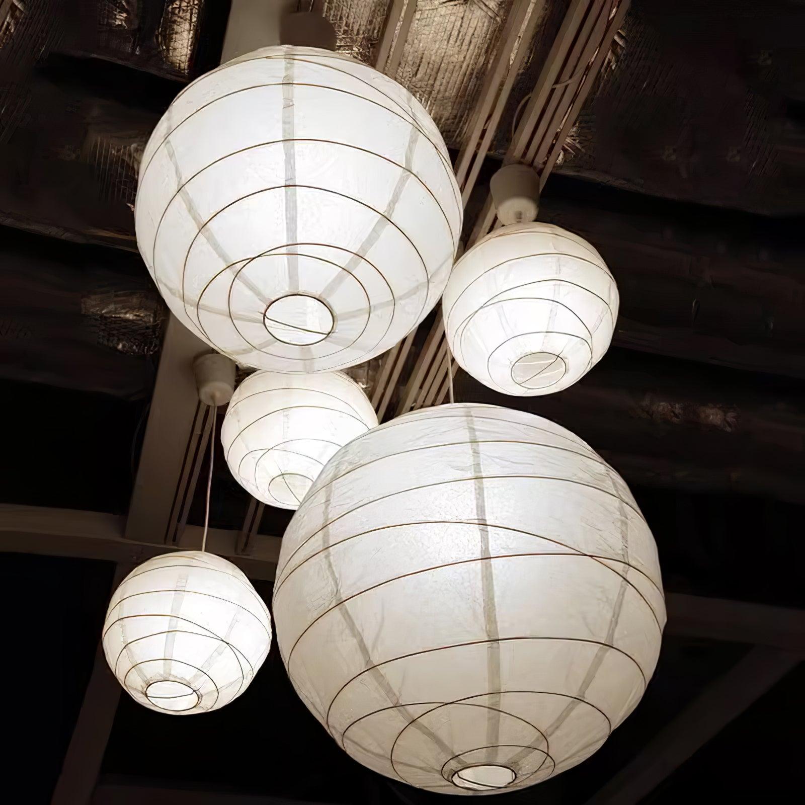 Nolden Paper Pendant Lamp-Neutral Decor