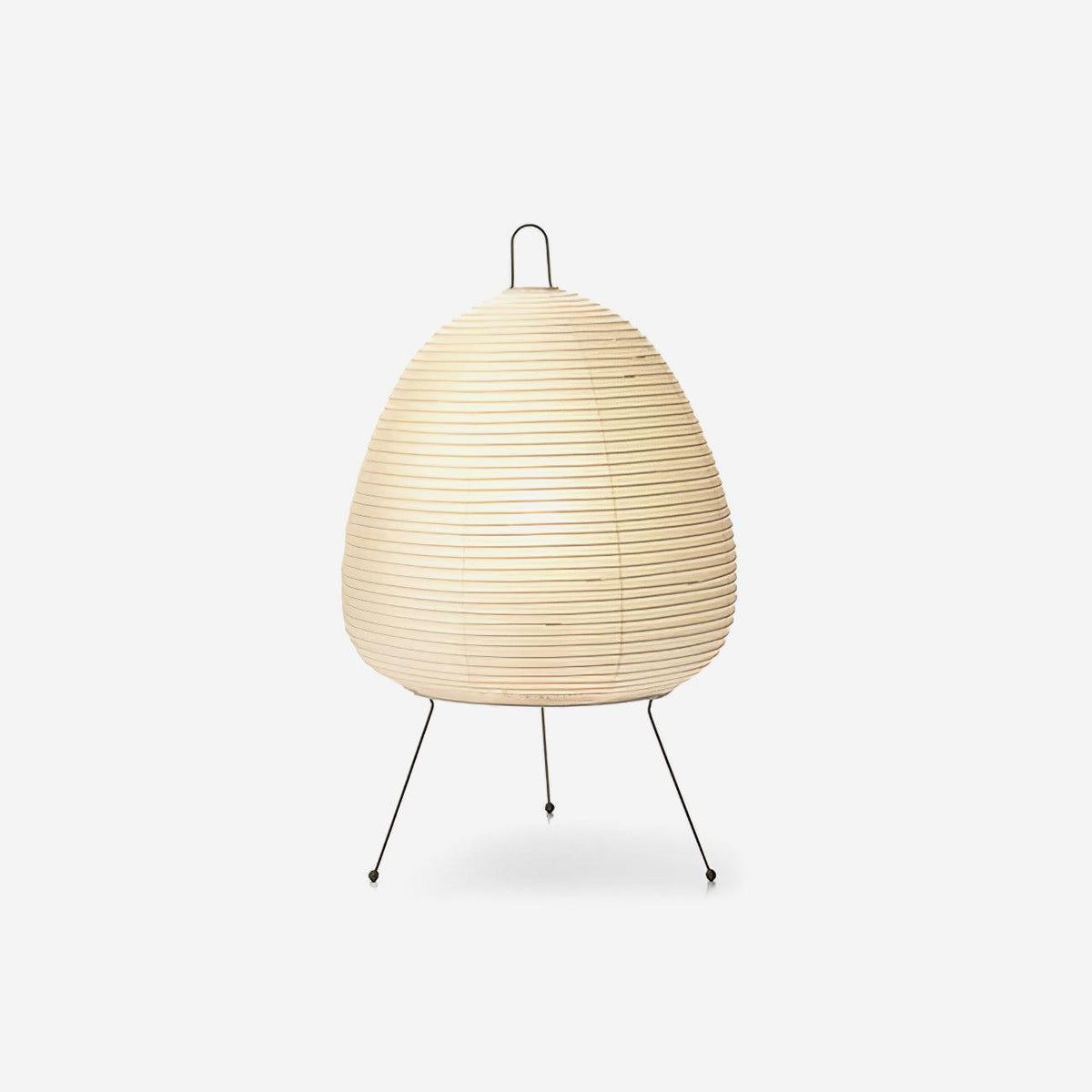 Tranquilux Paper Japanese-Inspired Table Lamp-Neutral Decor