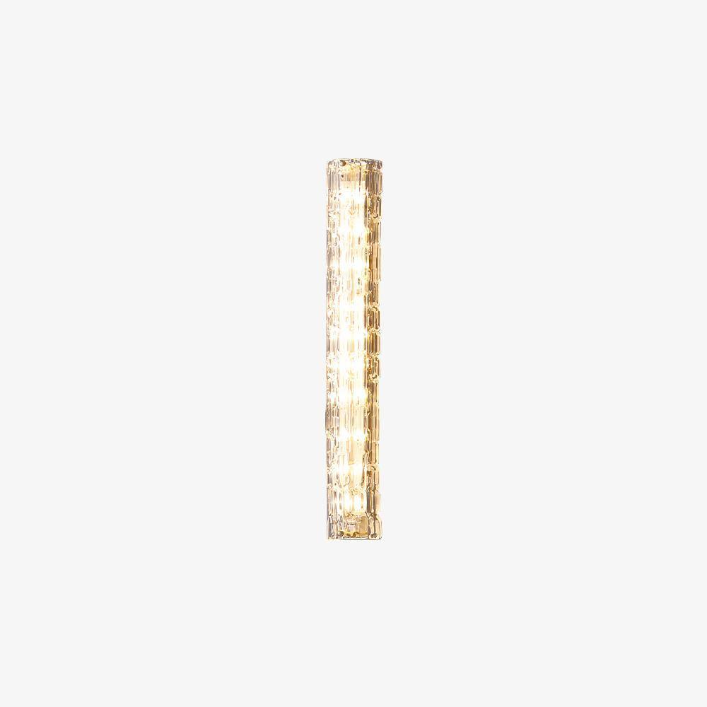 Bexley Brass Glass Glam Wall Lamp-Neutral Decor