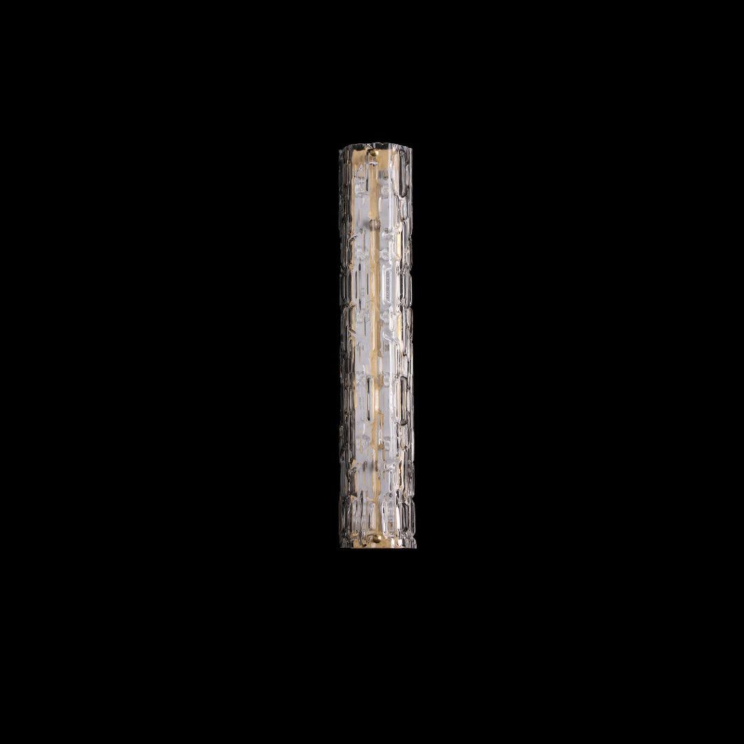 Bexley Brass Glass Glam Wall Lamp-Neutral Decor