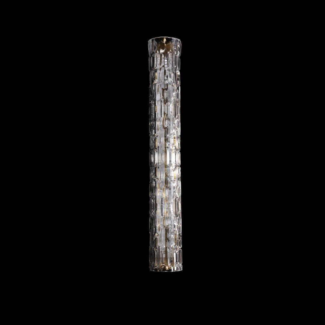 Bexley Brass Glass Glam Wall Lamp-Neutral Decor