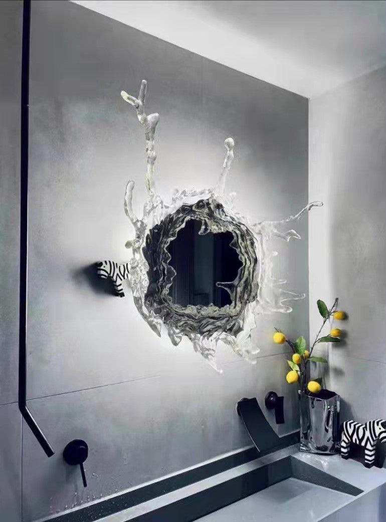 Ithox Modern Mirror Wall Lamp-Neutral Decor