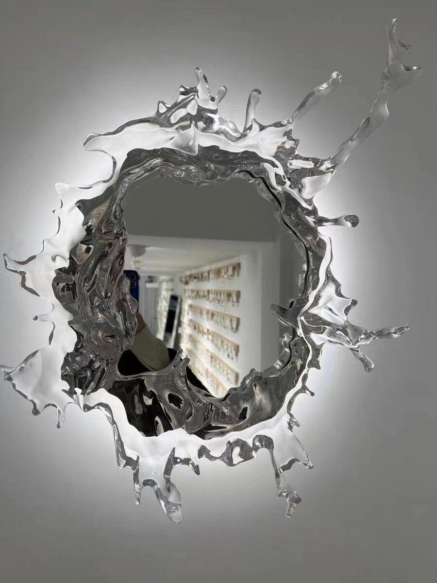 Ithox Modern Mirror Wall Lamp-Neutral Decor