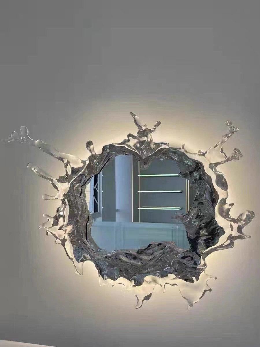 Ithox Modern Mirror Wall Lamp-Neutral Decor