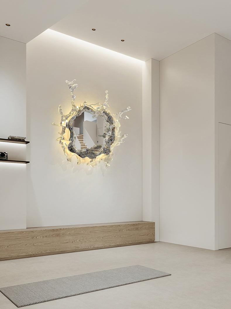 Ithox Modern Mirror Wall Lamp-Neutral Decor