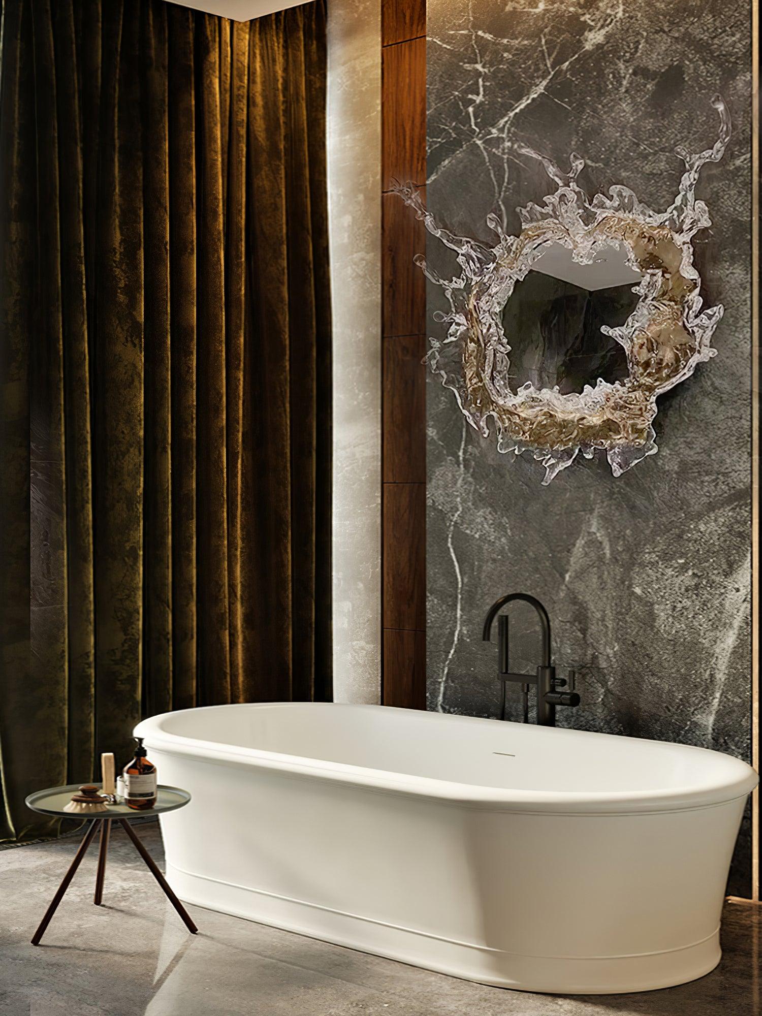 Ithox Modern Mirror Wall Lamp-Neutral Decor
