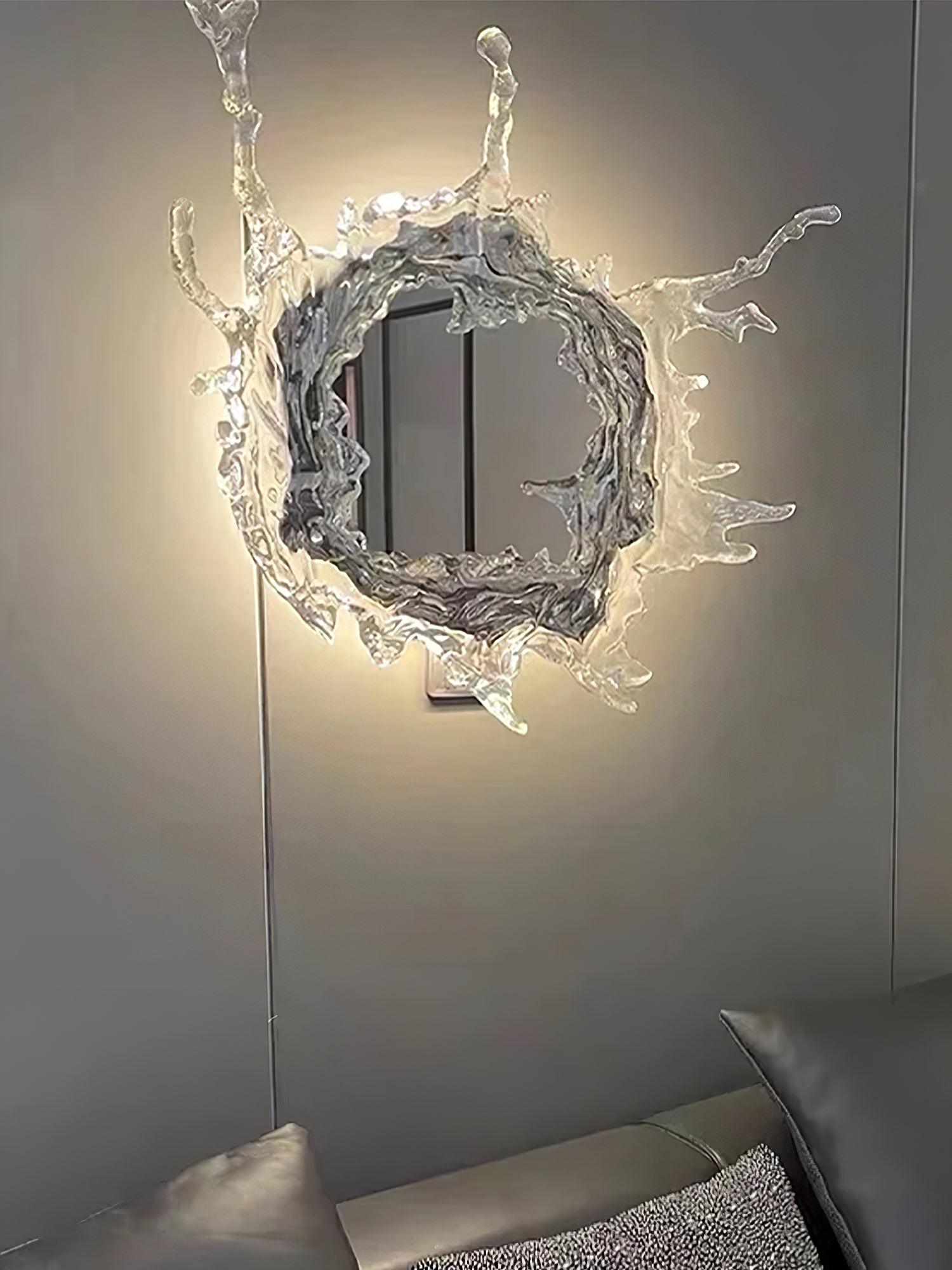 Ithox Modern Mirror Wall Lamp-Neutral Decor