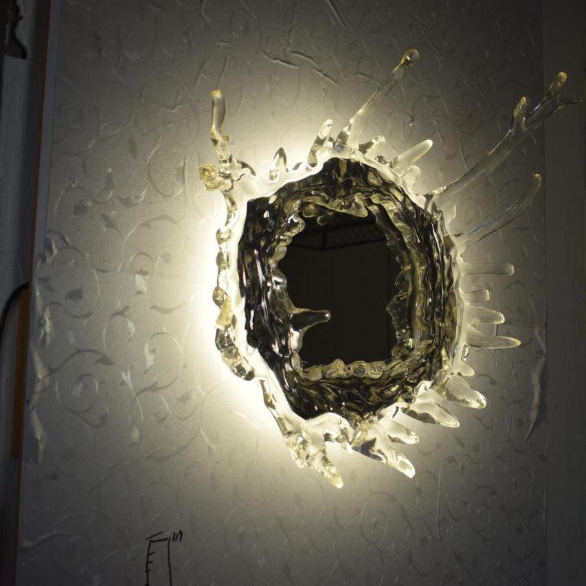 Ithox Modern Mirror Wall Lamp-Neutral Decor