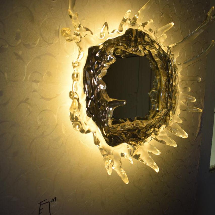 Ithox Modern Mirror Wall Lamp-Neutral Decor