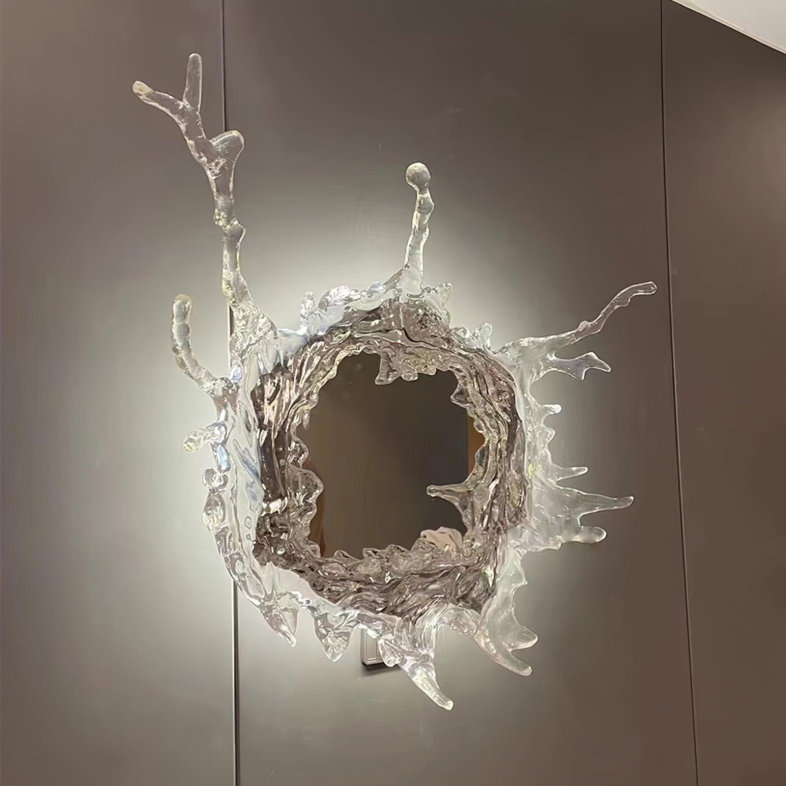 Ithox Modern Mirror Wall Lamp-Neutral Decor