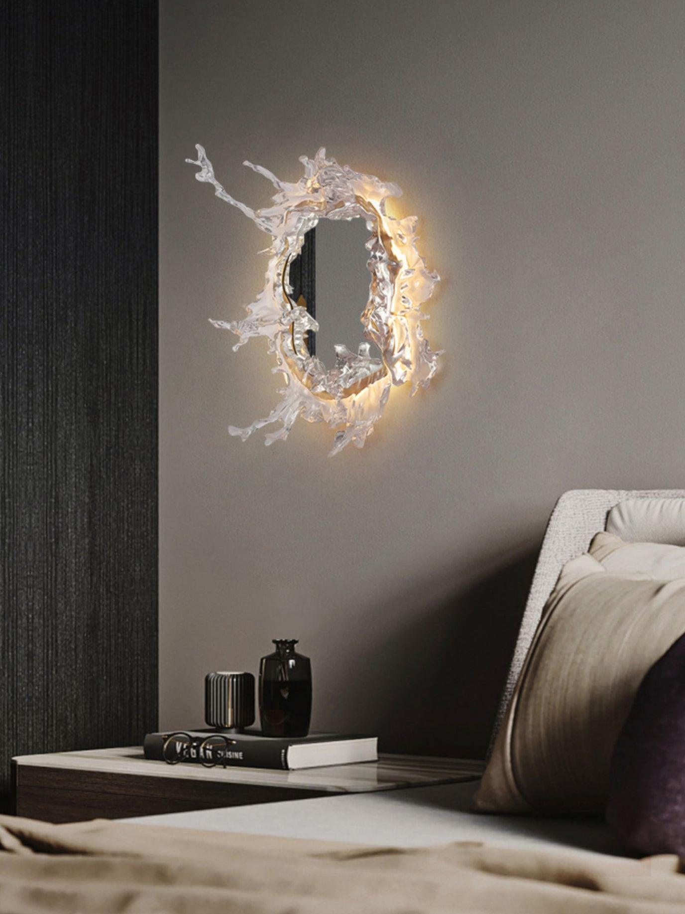Ithox Modern Mirror Wall Lamp-Neutral Decor