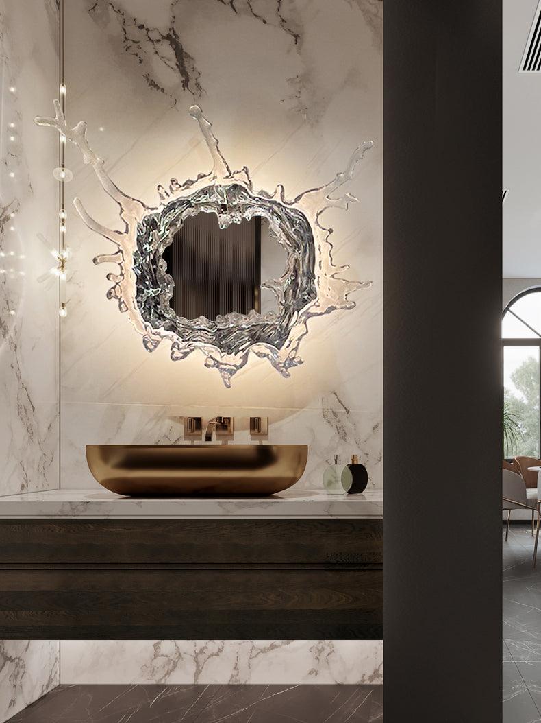 Ithox Modern Mirror Wall Lamp-Neutral Decor