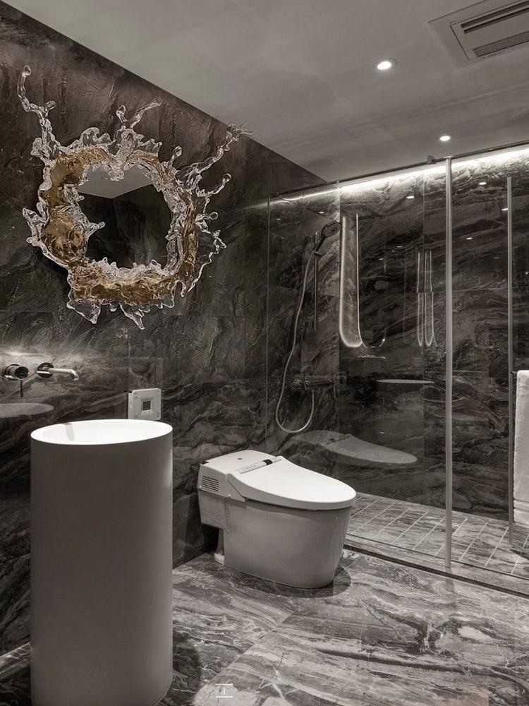 Ithox Modern Mirror Wall Lamp-Neutral Decor