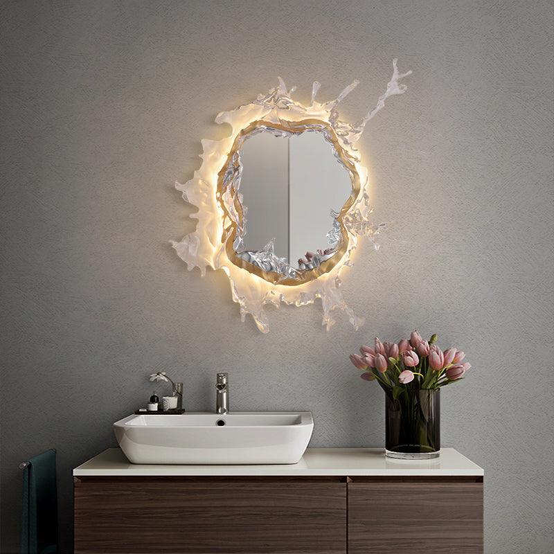 Ithox Modern Mirror Wall Lamp-Neutral Decor