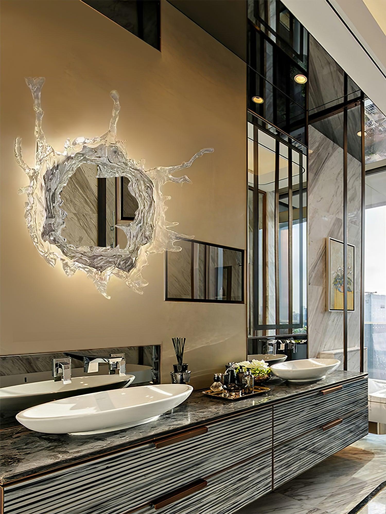 Ithox Modern Mirror Wall Lamp-Neutral Decor