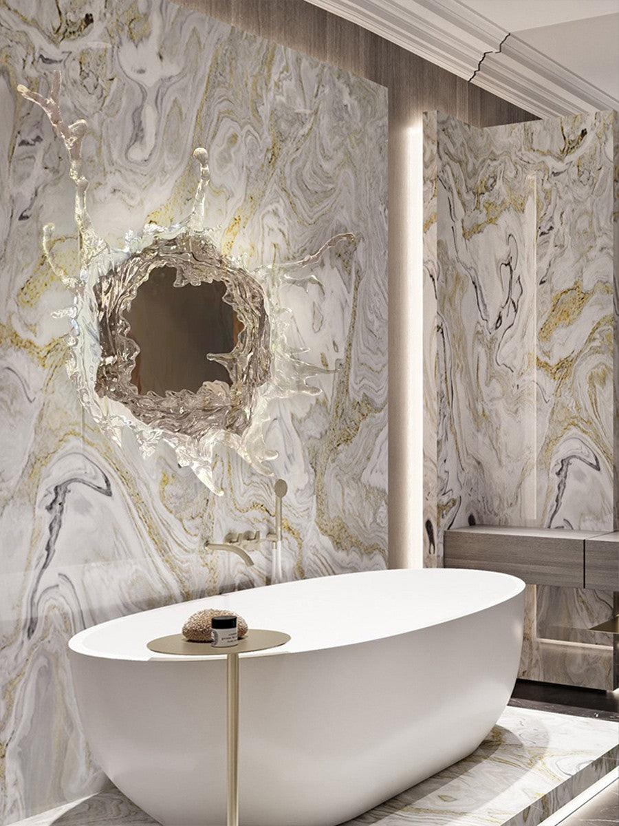 Ithox Modern Mirror Wall Lamp-Neutral Decor