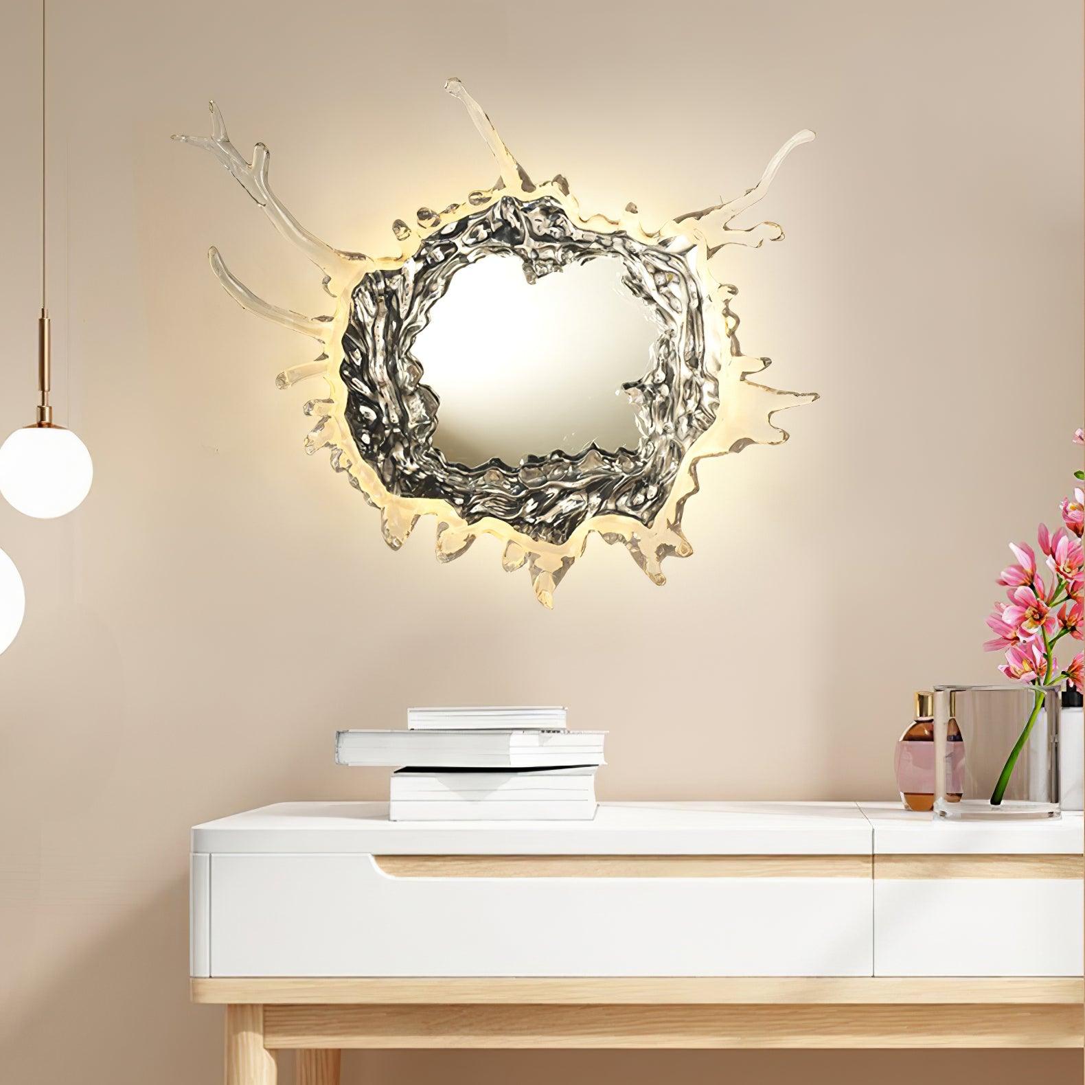 Ithox Modern Mirror Wall Lamp-Neutral Decor