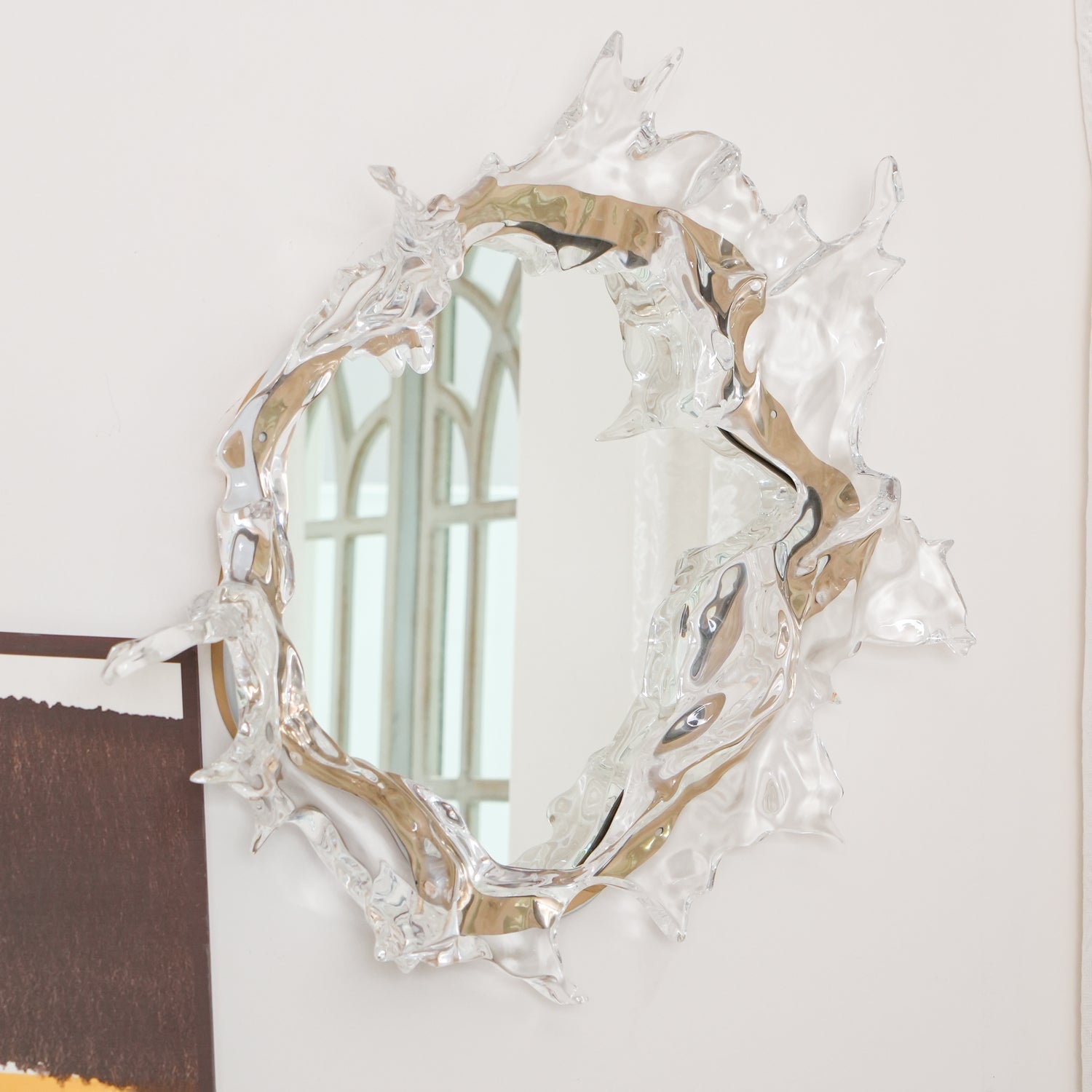 Ithox Modern Mirror Wall Lamp-Neutral Decor