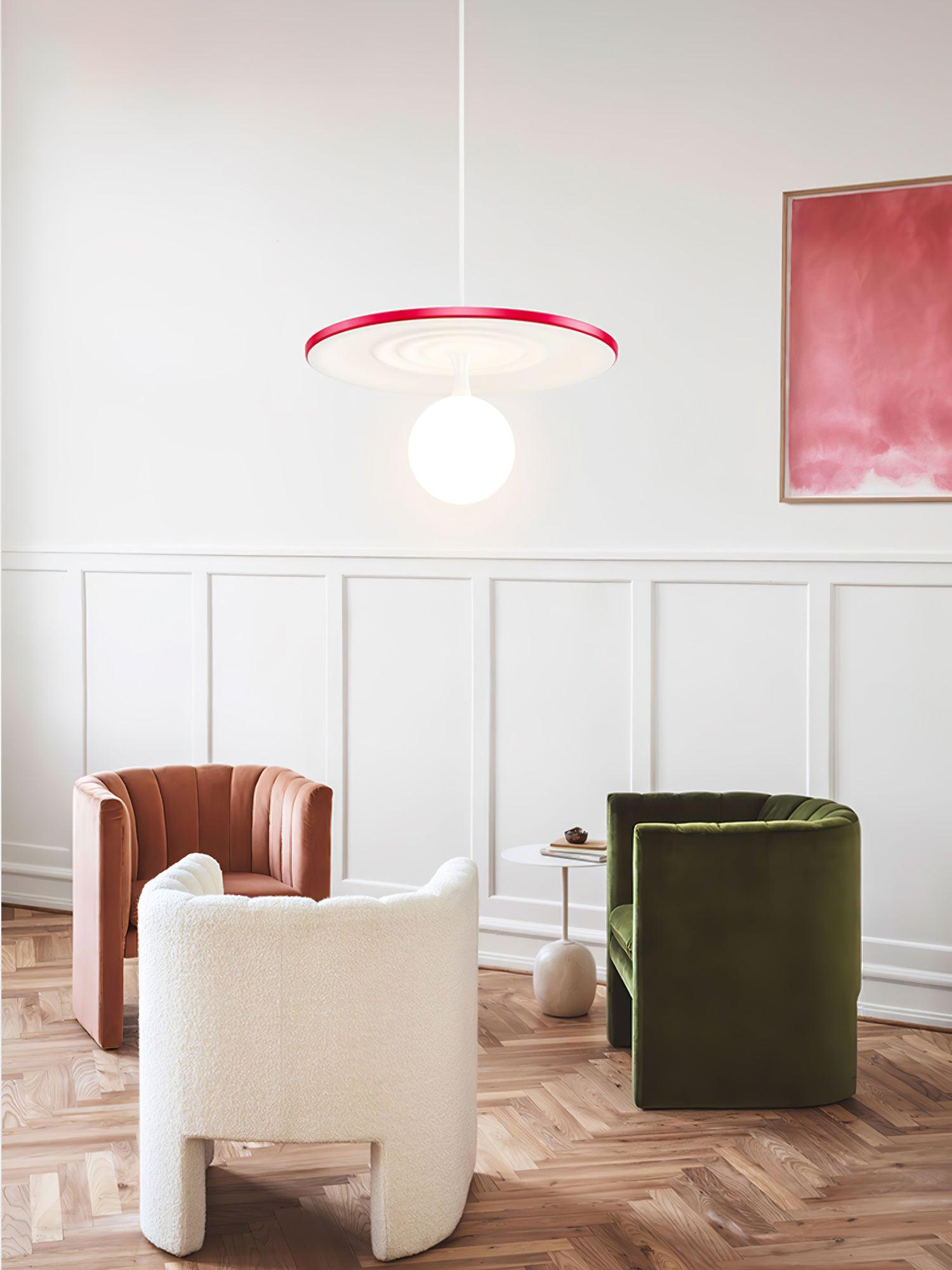 Leila Minimalist Pendant Light-Neutral Decor
