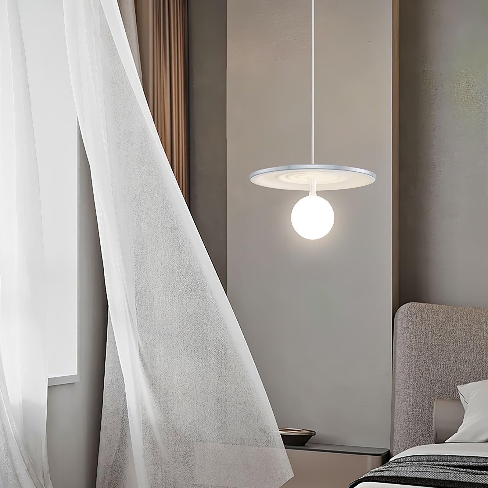 Leila Minimalist Pendant Light-Neutral Decor