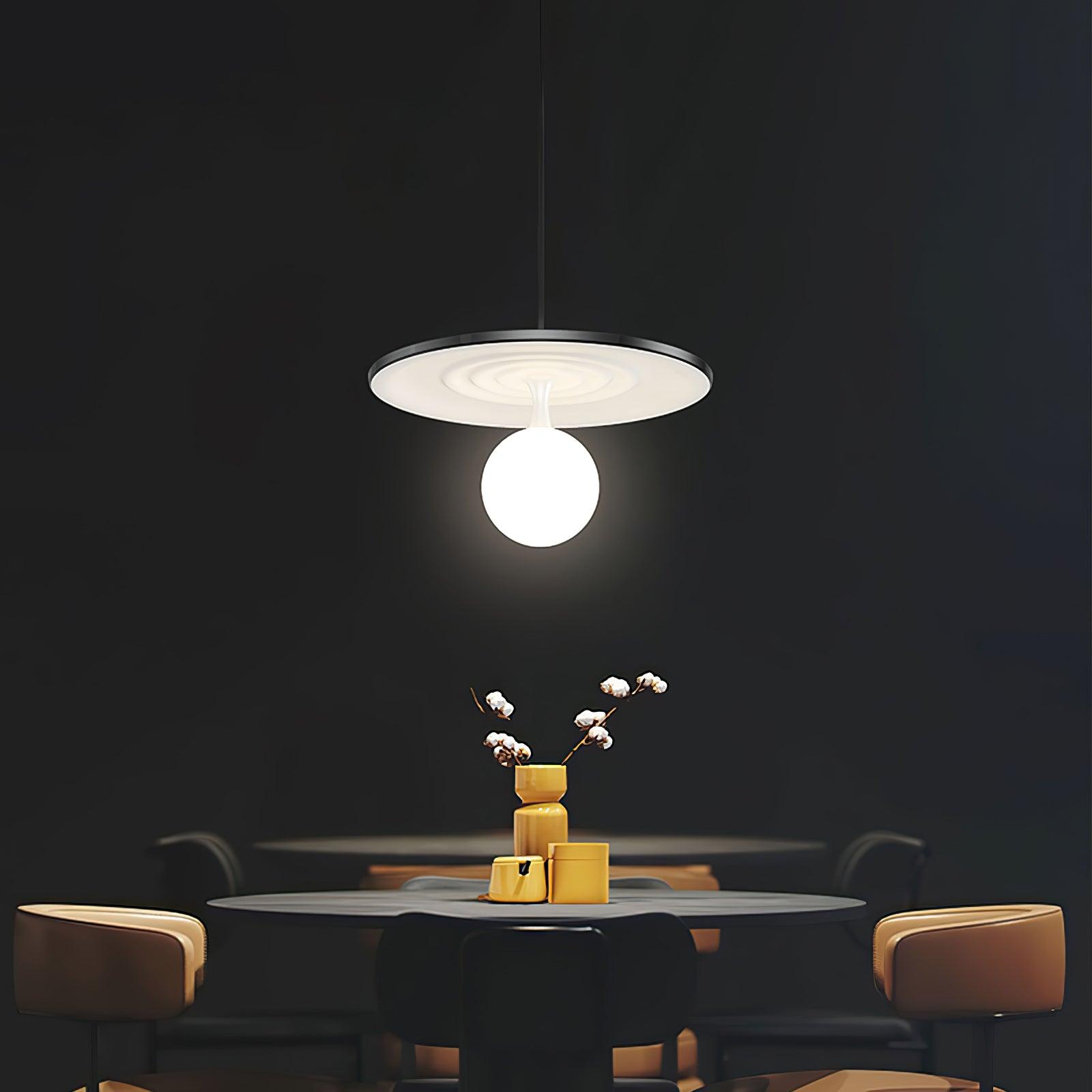 Leila Minimalist Pendant Light-Neutral Decor