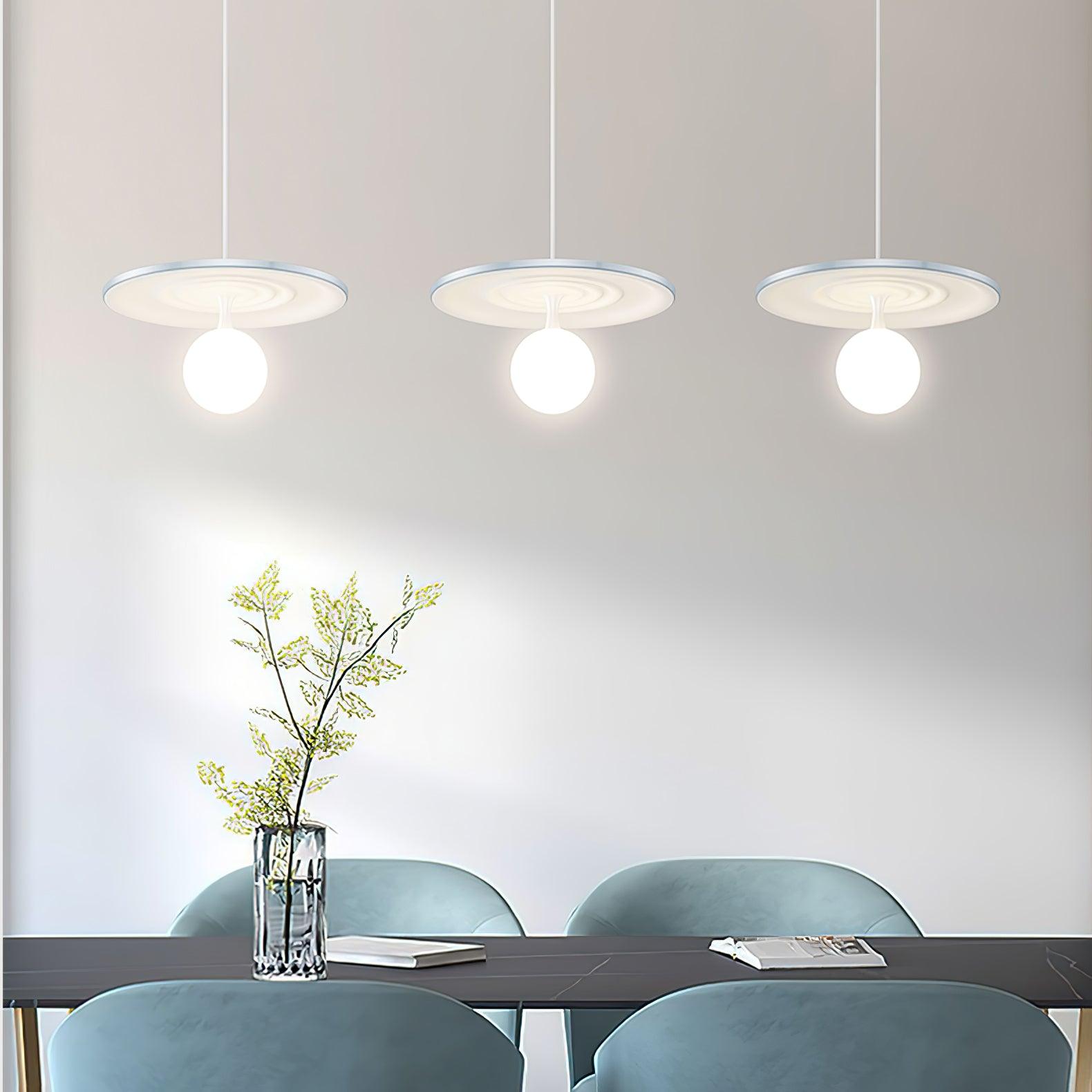Leila Minimalist Pendant Light-Neutral Decor