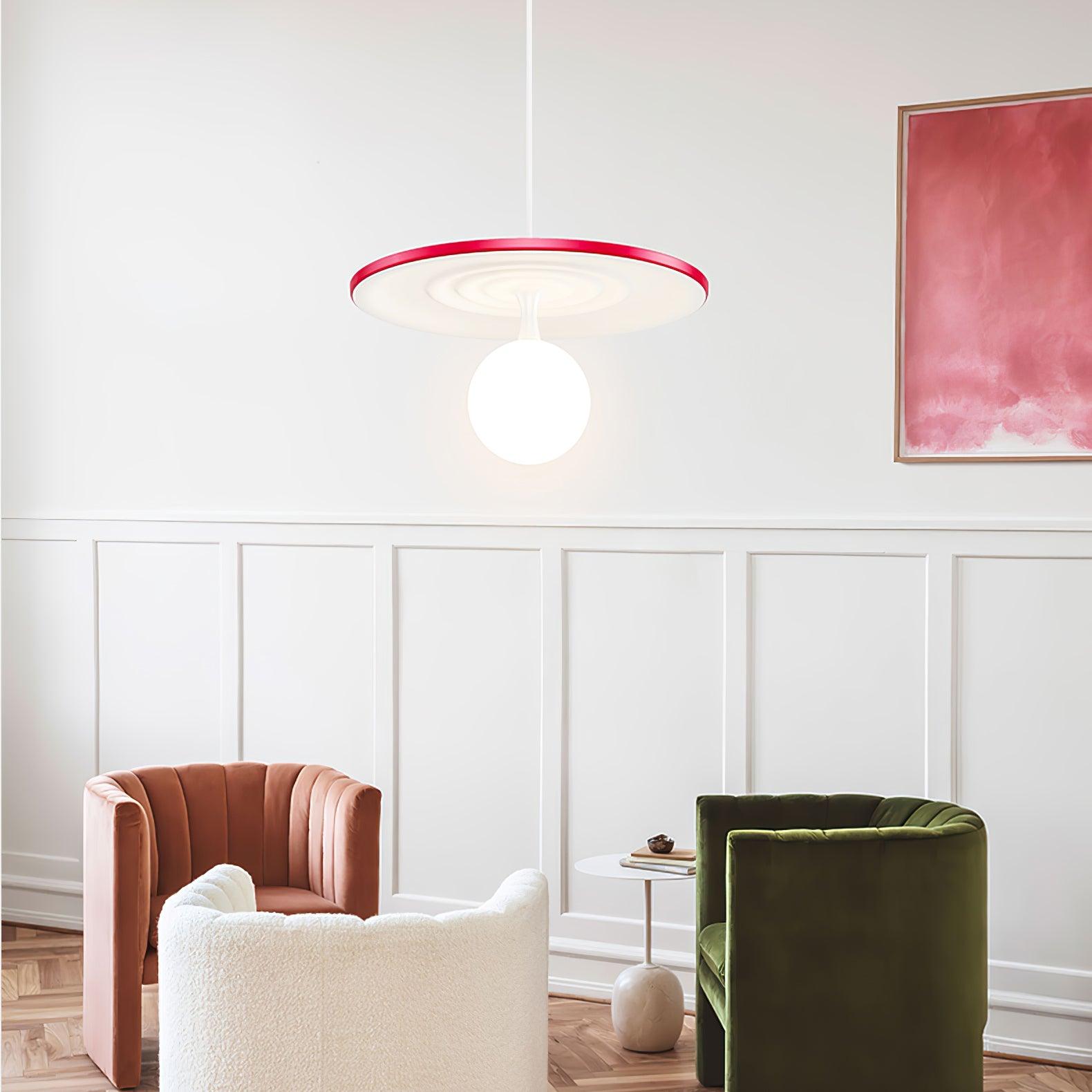Leila Minimalist Pendant Light-Neutral Decor