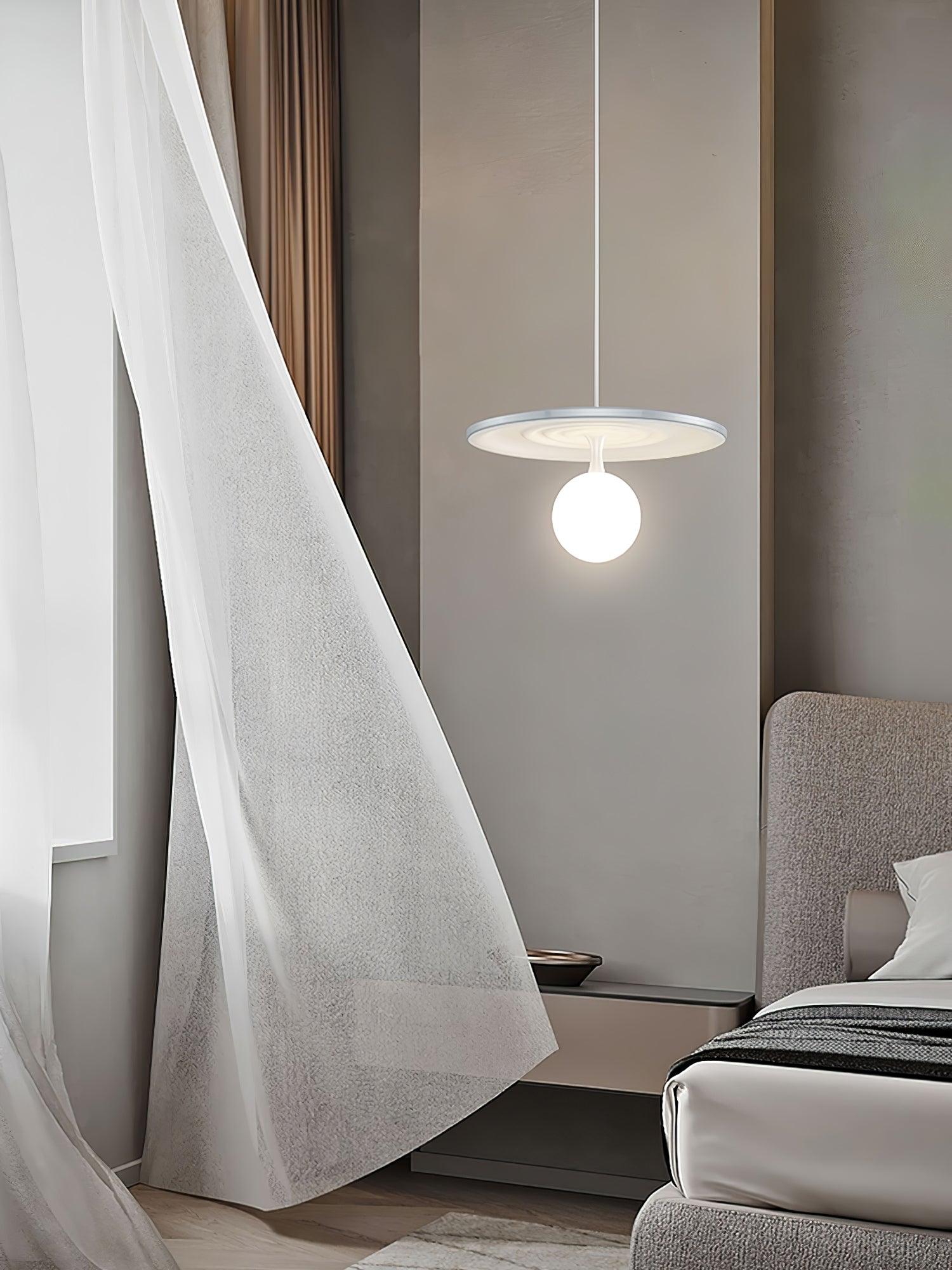 Leila Minimalist Pendant Light-Neutral Decor