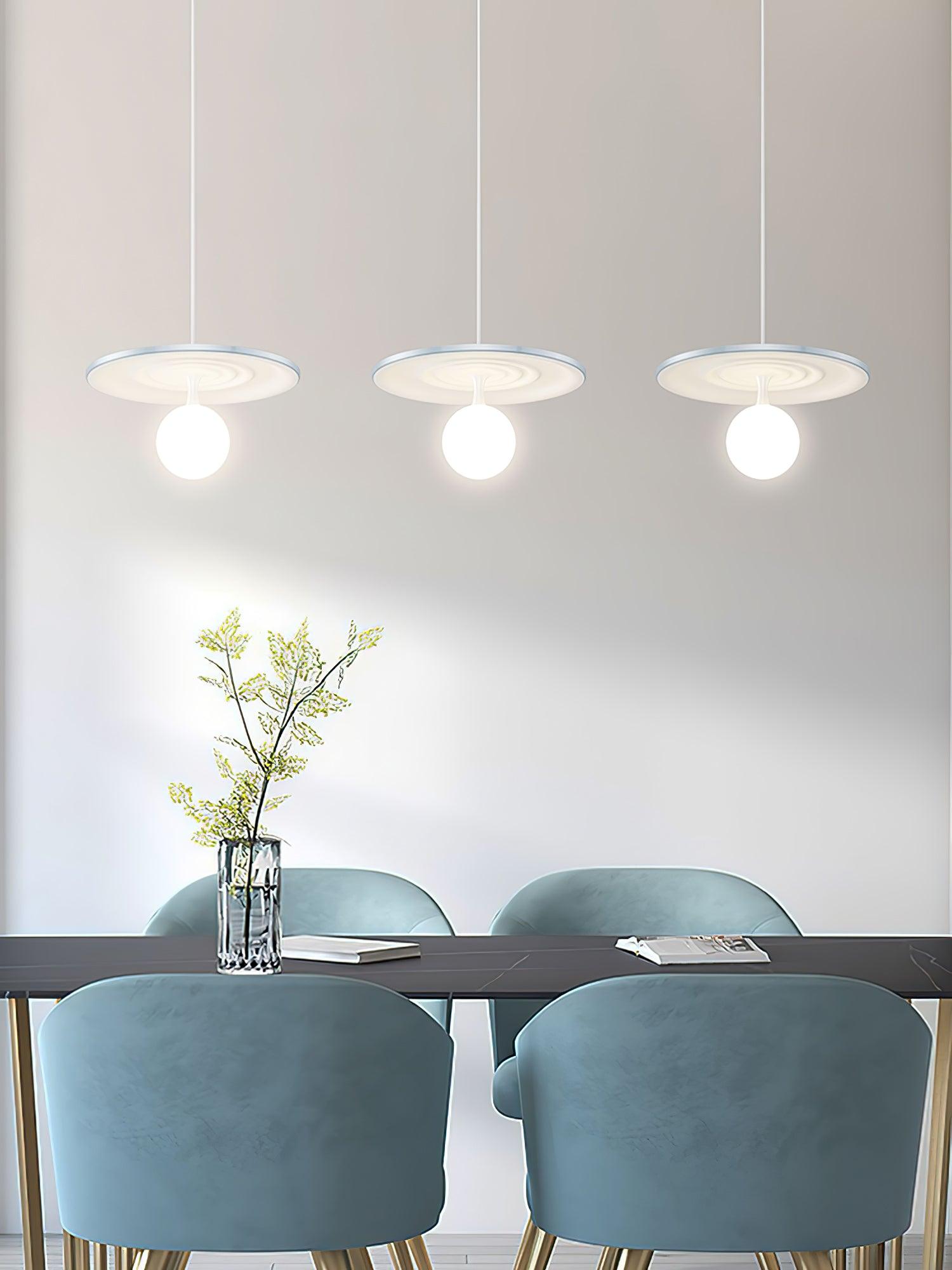 Leila Minimalist Pendant Light-Neutral Decor