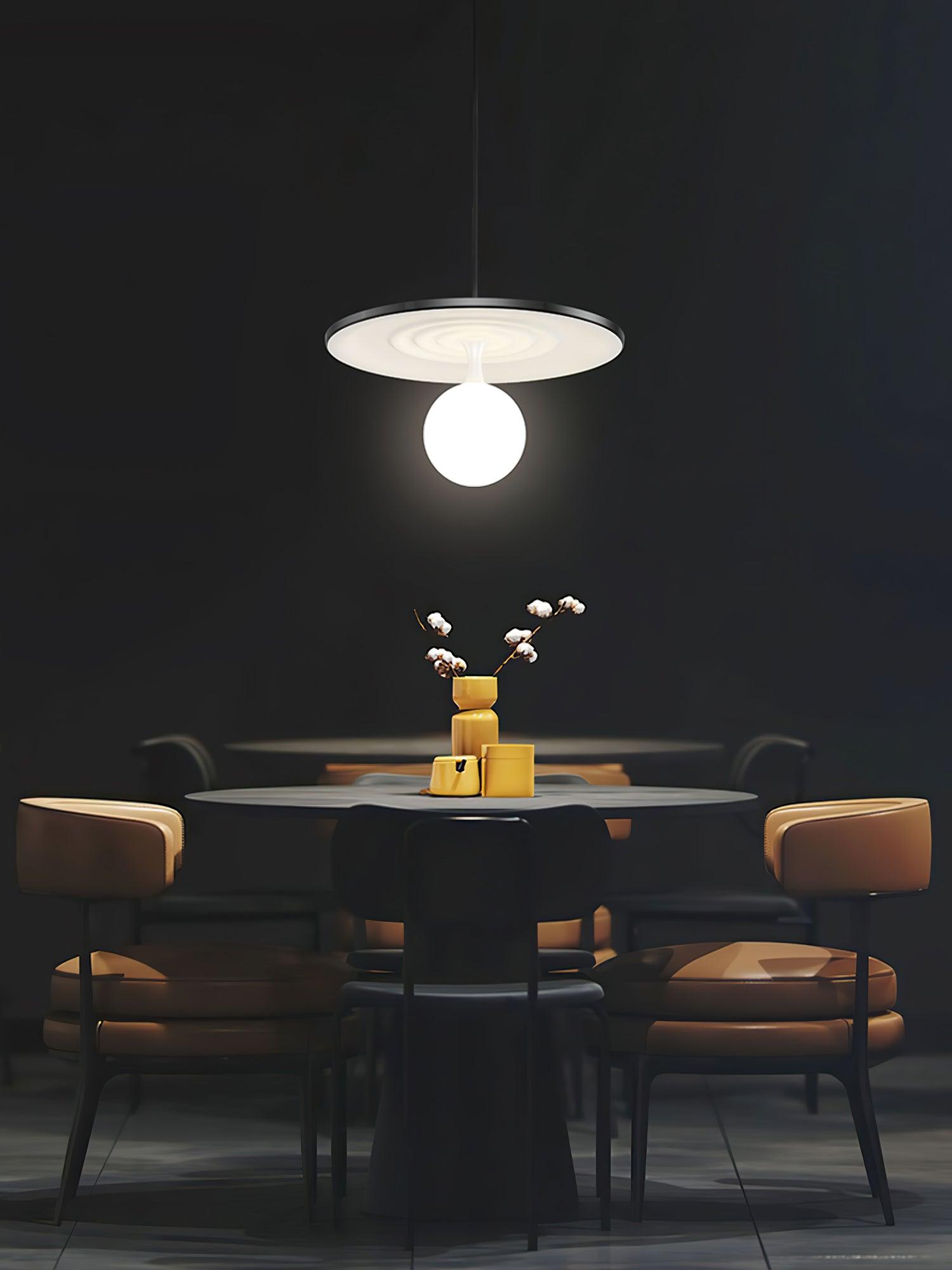 Leila Minimalist Pendant Light-Neutral Decor