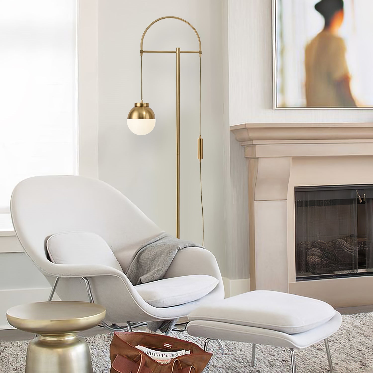 Lunelis Modern Floor Lamp-Neutral Decor