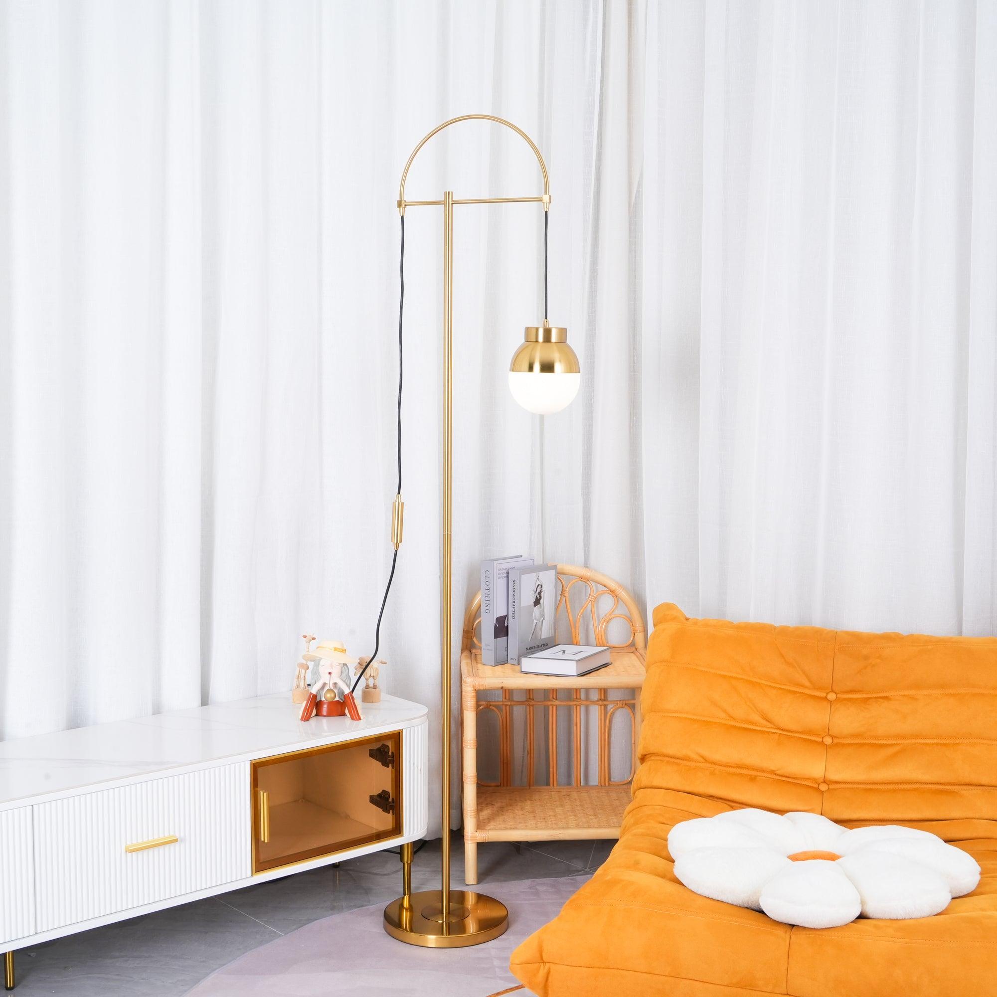Lunelis Modern Floor Lamp-Neutral Decor