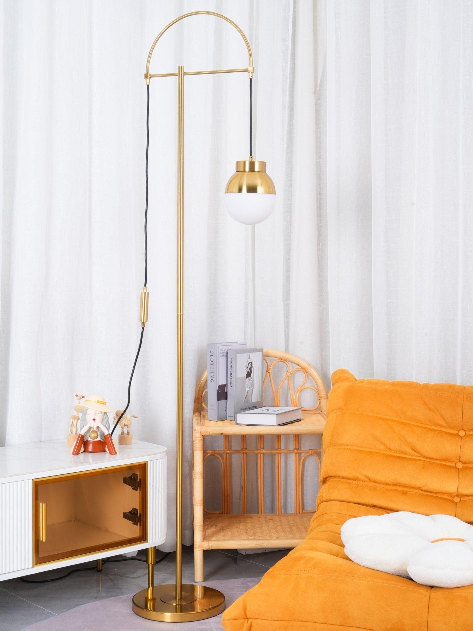 Lunelis Modern Floor Lamp-Neutral Decor