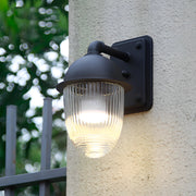 Dianay Ball Matte Modern Glass Outdoor Wall Lamp Lights