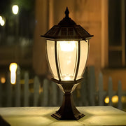 Tyler Led Vintage Solar Fence Outdoor Post Lights